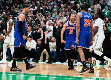 NBA: Los Knicks sorprenden a Celtics y ganan el primer juego de las semifinales del Este en tiempo extra