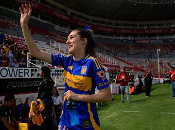 Tatiana Flores marcó por primera vez un gol con Tigres en la Liga MX Femenil
