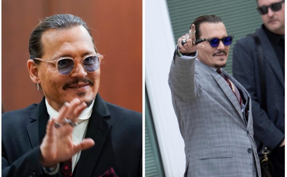 El antes y después de Johnny Depp en el juicio contra Amber Heard