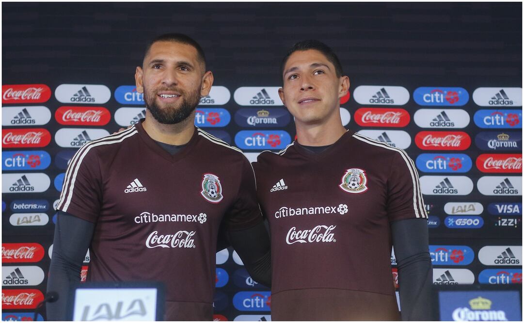 Jonathan Orozco y Hugo González con Selección Mexicana / FOTO: Imago7