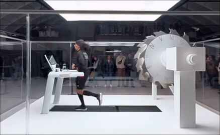 VIDEO: Hombre se enfrentó a una sierra gigante durante 24 horas; corrió más de 230 kilómetros