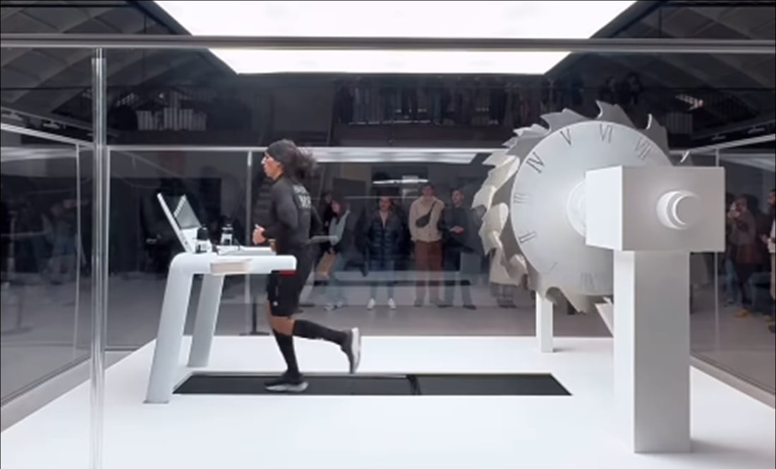 Un hombre corrió durante 24 horas y superó a una sierra gigante / Foto: Especiales