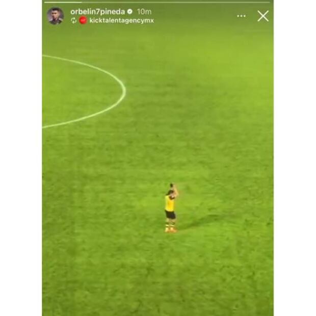 Orbelín Pienda publicó una historia despidiéndose de la afición del AEK Atenas. Foto: Especial