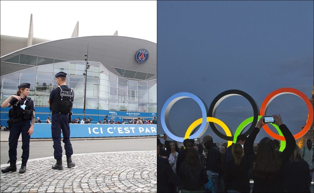 Francia decidió aumentar la seguridad en la Champions League luego de amenaza terrorista y de cara a los Juegos Olímpicos de París 2024 / FOTOS: AFP y AP