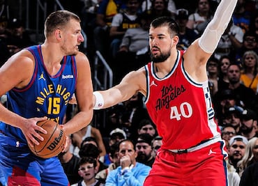 Nikola Jokic se luce en la victoria de Los Denver Nuggets vs Los Angeles Clippers