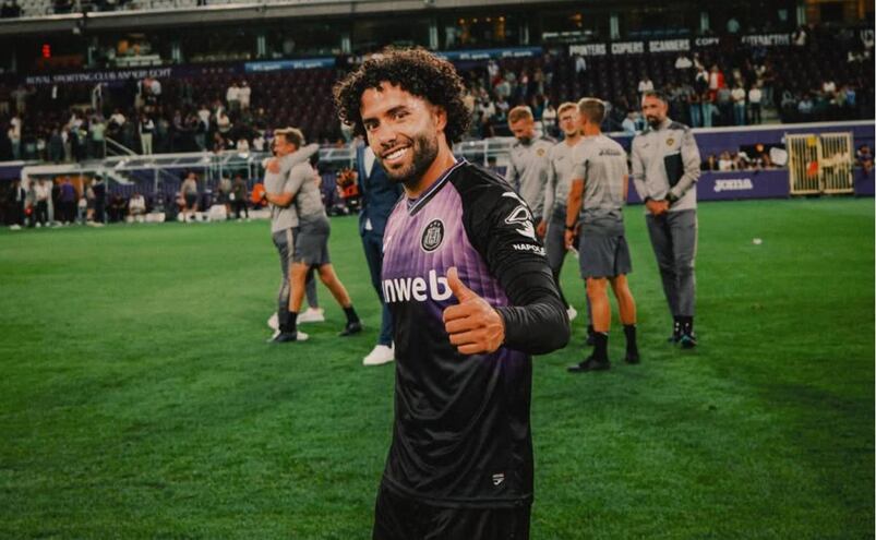 Chino Huerta se lució con asistencia y gol en la victoria del Anderlecht  en Copa