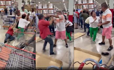 Hombres pelean por un ventilador de Costco y se hacen virales en redes sociales