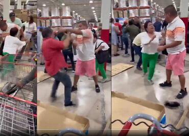 Hombres pelean por un ventilador de Costco y se hacen virales en redes sociales