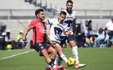 Pumas decepciona al protagonizar un somnífero empate ante Atlas