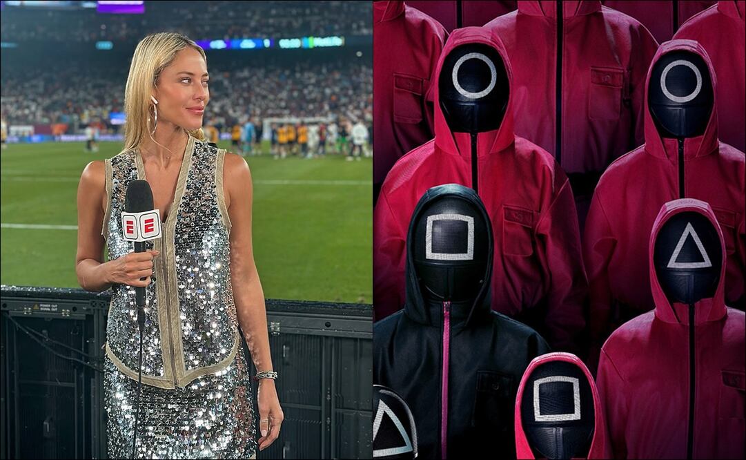 Vanessa Huppenkothen sufrió un error al nombrar la serie 'El Juego del Calamar' y fue tundida en las redes. FOTOS: @squidgamenetflix / @vanehupp