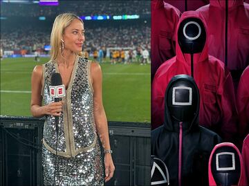 Vanessa Huppenkothen sufre 'resbalón' con la serie El Juego del Calamar y es motivo de burlas