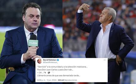 David Faitelson tuvo la indiscreción de publicar el número telefónico del Vasco Aguirre en redes sociales 