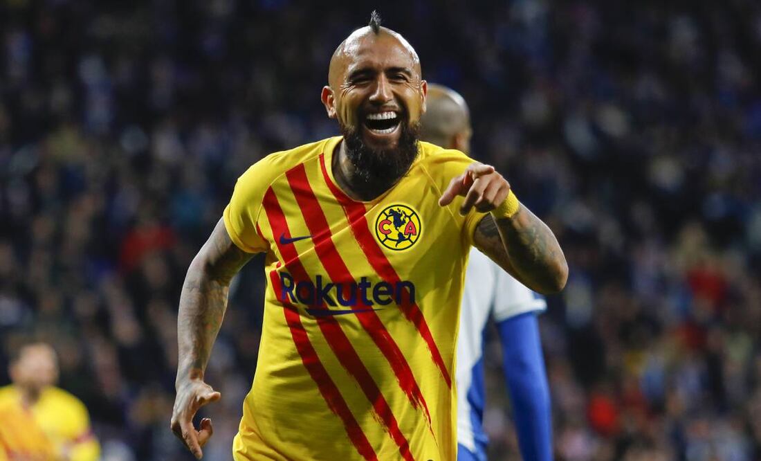 Arturo Vidal de nuevo mostró su interés por jugar con el América. Foto: Imago7