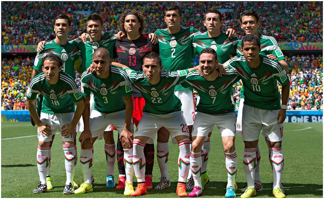 Selección Mexicana en el Mundial de Brasil 2014 Foto: Imago7