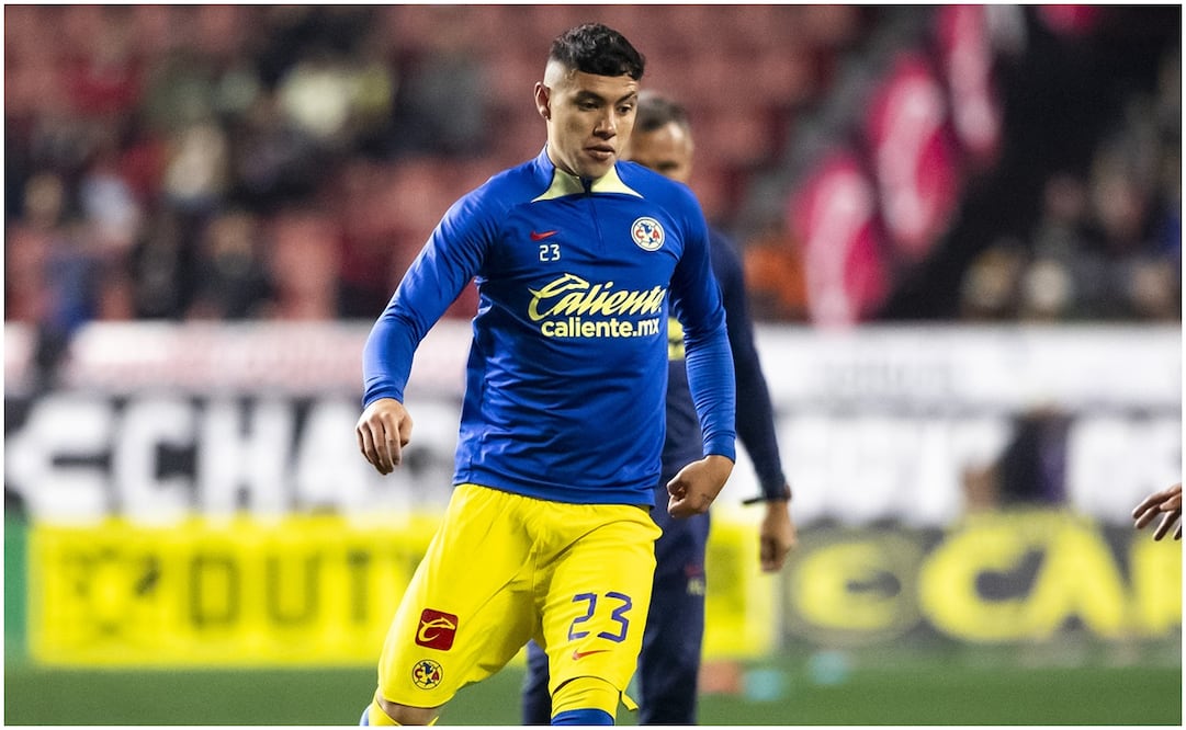 Emilio Lara, jugador de América previo al partido ante Xolos - Imago7