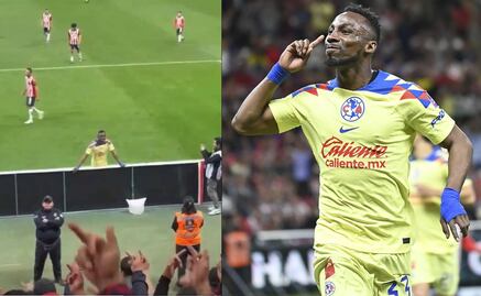 Julián Quiñones fue víctima de racismo por parte de los aficionados de las Chivas en el Clásico