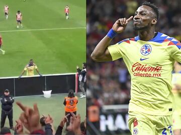 Julián Quiñones fue víctima de racismo por parte de los aficionados de las Chivas en el Clásico