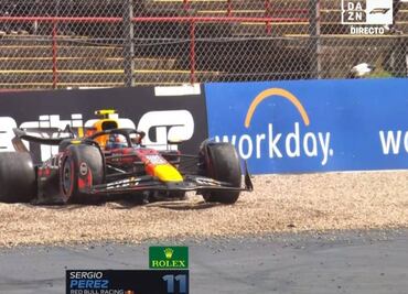 Checo Pérez queda sorpresivamente eliminado en la Q1