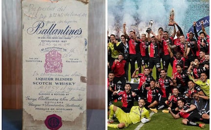 La botella de whisky que ha esperado 70 años para ver al Atlas campeón