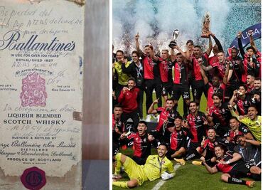 La botella de whisky que ha esperado 70 años para ver al Atlas campeón