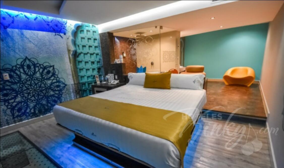 Su ambiente místico e hindú te enamorarán. Cuenta con la famosa Crazy Bed, esa cama que se mueve a distintas intensidades y que te ayudarán a la hora de echar pasión. Los precios van desde los 580 pesos. Está en Av. Periférico Sur #7685, Colonia Rinconada Coapa, Xochimilco. (Foto: Hoteles Kinky)