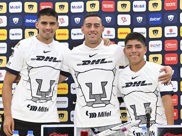 ¡Este ataqué ilusiona! Pumas presentó a Funes Mori, Martínez y Quispe