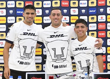 ¡Este ataqué ilusiona! Pumas presentó a Funes Mori, Martínez y Quispe