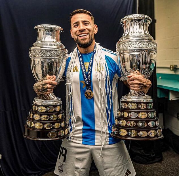 Nicolás Otamendi habla sobre la pérdida de la titularidad en la Copa América. Fuente: Instagram @nicolasotamendi30