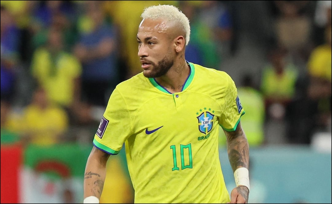 Neymar, durante un partido con la selección brasileña. FOTO: AFP