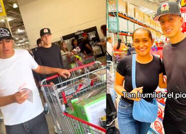Piojo Alvarado se vuelve viral por pagar la cuenta del supermercado a una familia