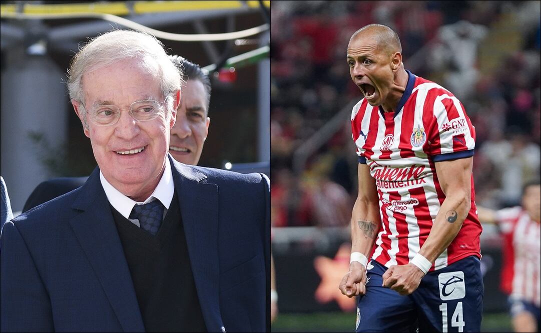 José Ramón Fernández salió en defensa de Chicharito Hernández: “Jugó en el Real Madrid con Cristiano Ronaldo” / FOTOS: Imago7