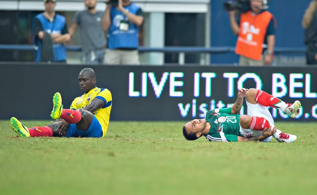 Segundo Castillo lesionó a Luis Monte en un amistoso previo al Mundial de Brasil 2014. Foto: Imago7