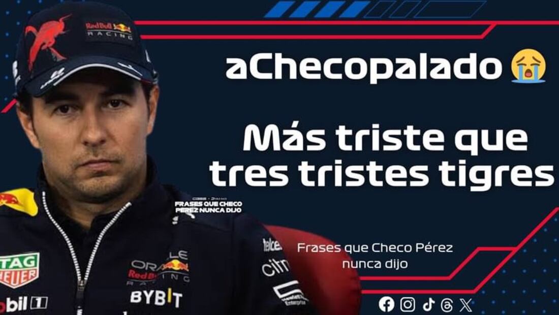 Memes Checo Pérez