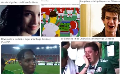 México venció a Ghana y Brian Gutiérrez y 'Memote' Martínez fueron protagonistas de los MEMES