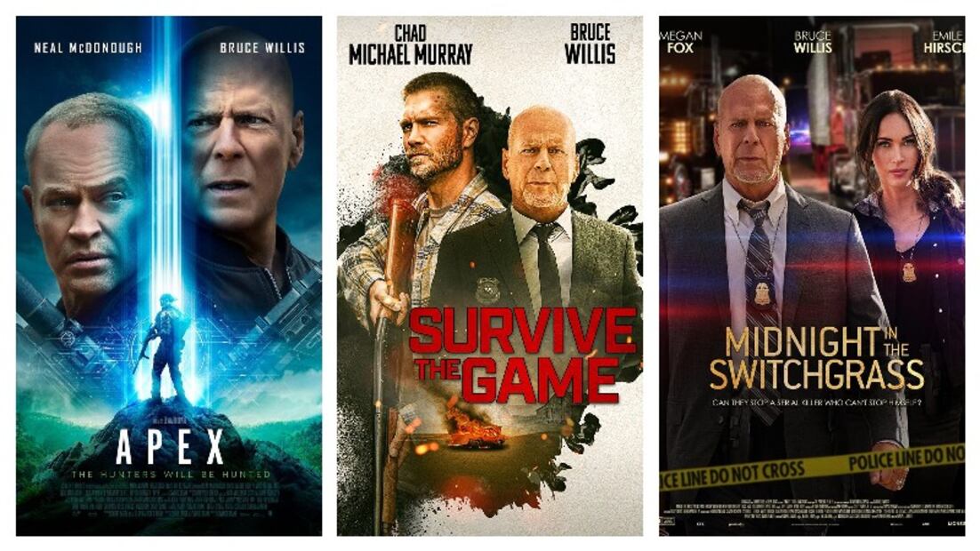 El deterioro de la salud de Bruce Willis era evidente en las filmaciones