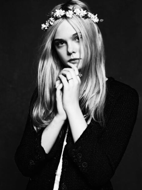 Elle, la inocente hermanita menor de Dakota Fanning 