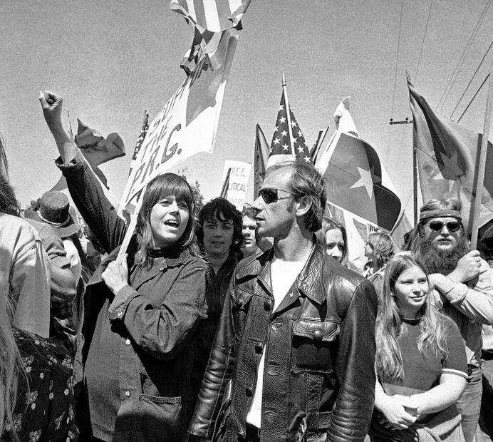 Las 6 veces que Jane Fonda ha sido arrestada por la policía de EU