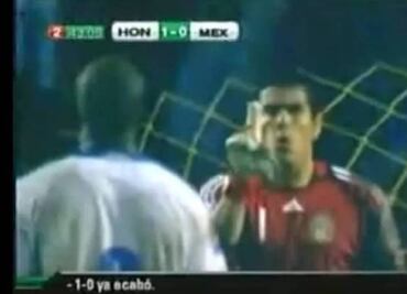 Oswaldo Sánchez y la vez que rogó a Honduras que no le metieran más goles a México