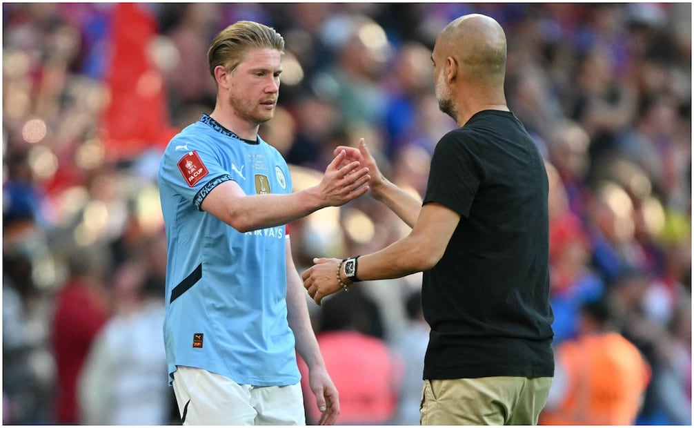 También fue la última temporada de De Bruyne en el equipo Foto: AFP