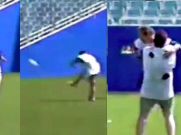 José Ramón Fernández recordó el golazo que metió David Faitelson en una cascarita en Estados Unidos 94