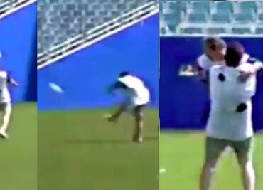 José Ramón Fernández recordó el golazo que metió David Faitelson en una cascarita en Estados Unidos 94