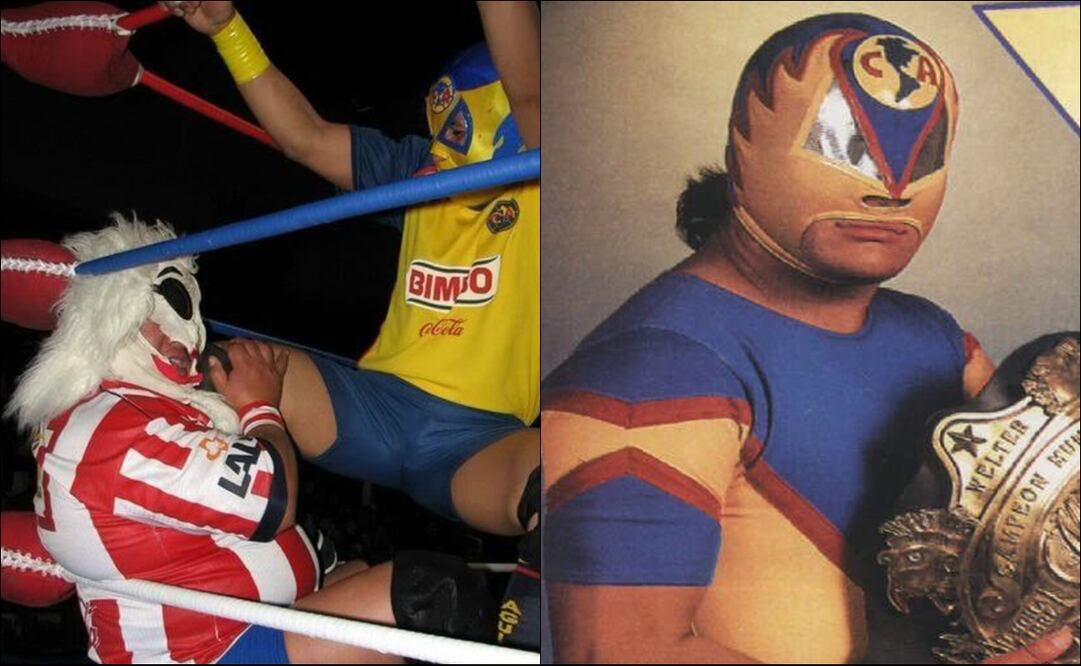 La vez que el América - Chivas pasó de las canchas a la lucha libre / Foto: Especiales