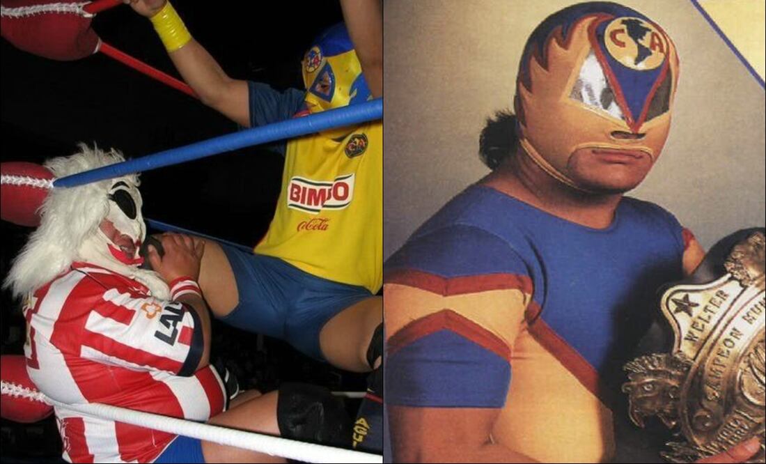 La vez que el América - Chivas pasó de las canchas a la lucha libre / Foto: Especiales