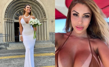 Modelo brasileña se casa consigo misma en un acto de “amor propio”