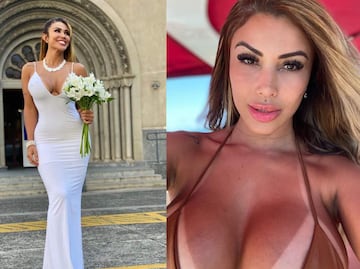 Modelo brasileña se casa consigo misma en un acto de “amor propio”