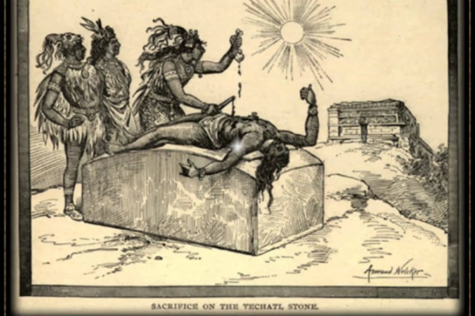 Los sacrificios humanos durante el Imperio Azteca