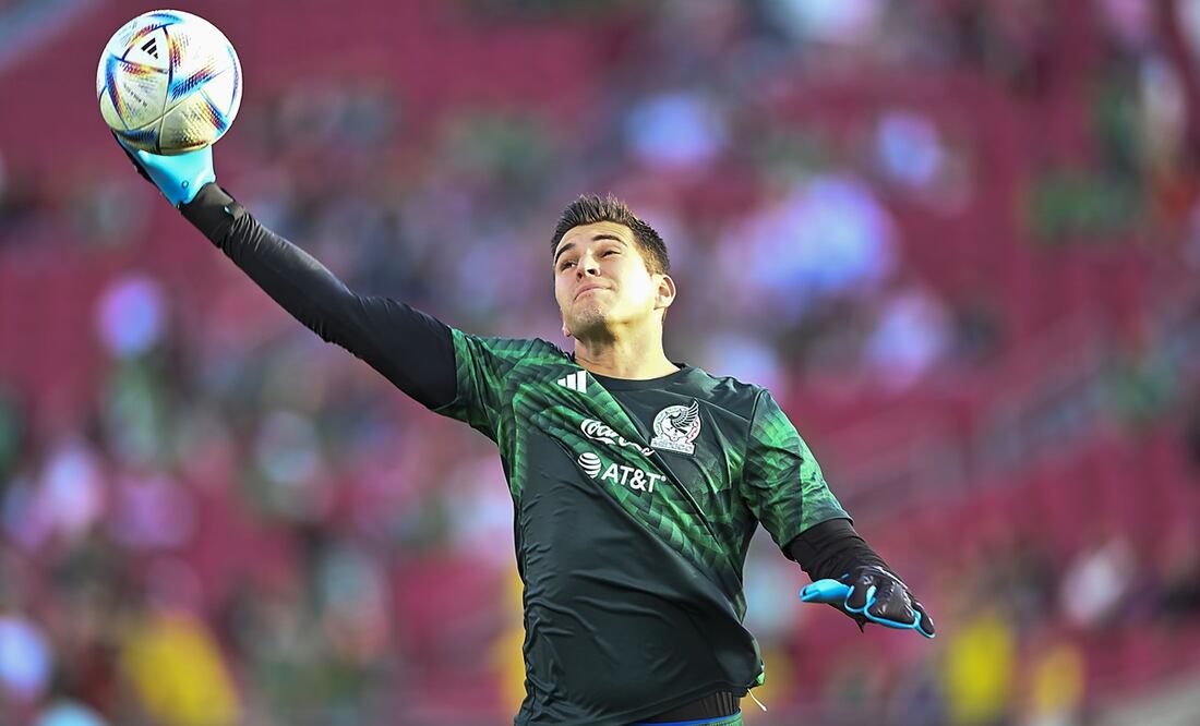 Julio González durante un partido amistoso del MEXTOUR 2023, entre México y Colombia - Foto: Imago7