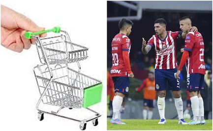 Chivas: 'Piojo' Alvarado y 'Pocho' Guzmán se burlan del 'Nene' Beltrán con un carrito del super