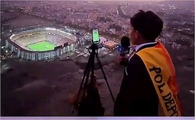 Pol Deportes: el niño que subió a un cerro para narrar la final de la Libertadores