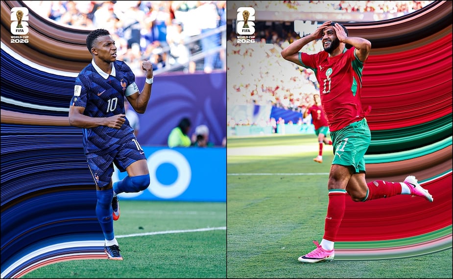 Francia vs Marruecos: Juego ONLINE | EN VIVO | Copa del Mundo 2026 | Cuartos de Final. FOTOS: @fifaworldcup